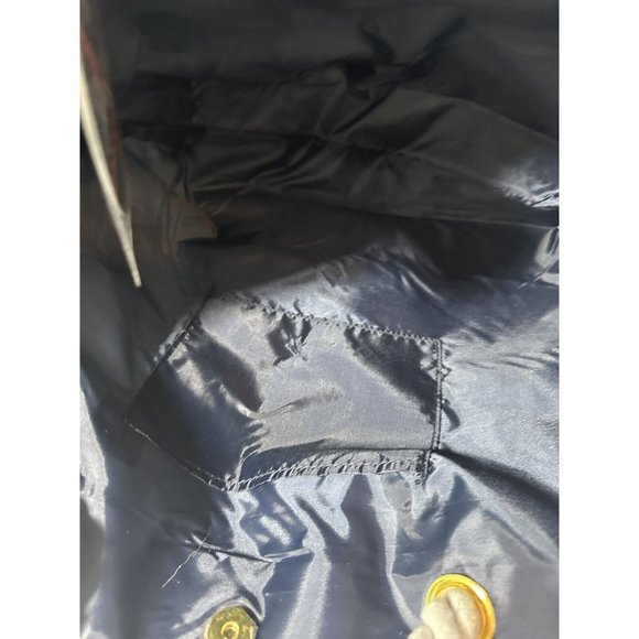 Ion Starfish Tote Large Beach Day Bag Coral Starfish White Tote Gold Trim 21” - Picture 6 of 8